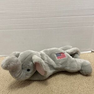 TY Original Beanie Buddy RIGHTY The Elephant 17” Plush Stuffed Animal 2000 Soft